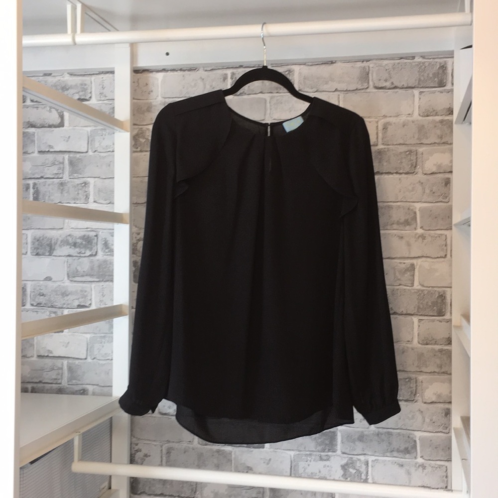 CeCe Long Sleeve Blouse